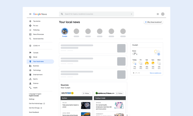 Google News Showcase se localise