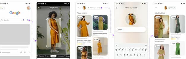 Google Lens se met à la Recherche Multiple (Image + Texte)