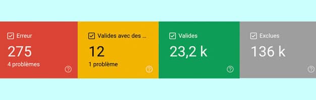 Google modifie et simplifie les messages de la Search Console