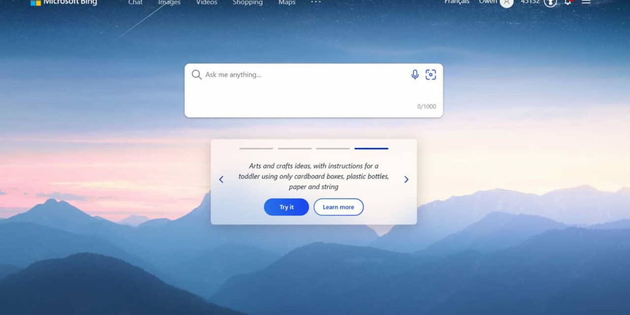 Bing AI Chat est désormais disponible sur mobile avec la recherche vocale