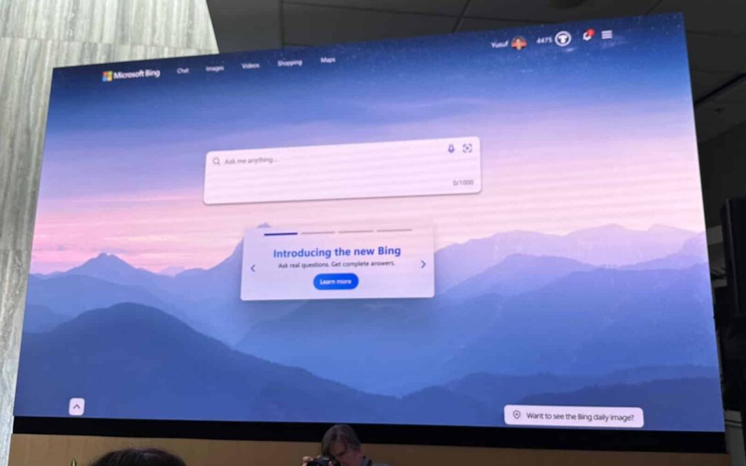Microsoft prévoit la sortie d’améliorations majeures pour Bing AI Chat
