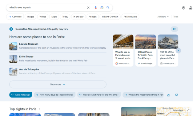 On a testé la Search Generative Experience ! Comparaison avec les SERP actuelles