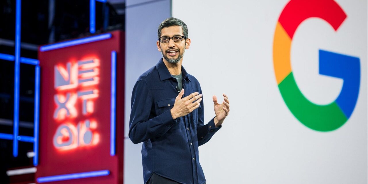 Sundar Pichai : “Google doit devenir une entreprise 100% IA”