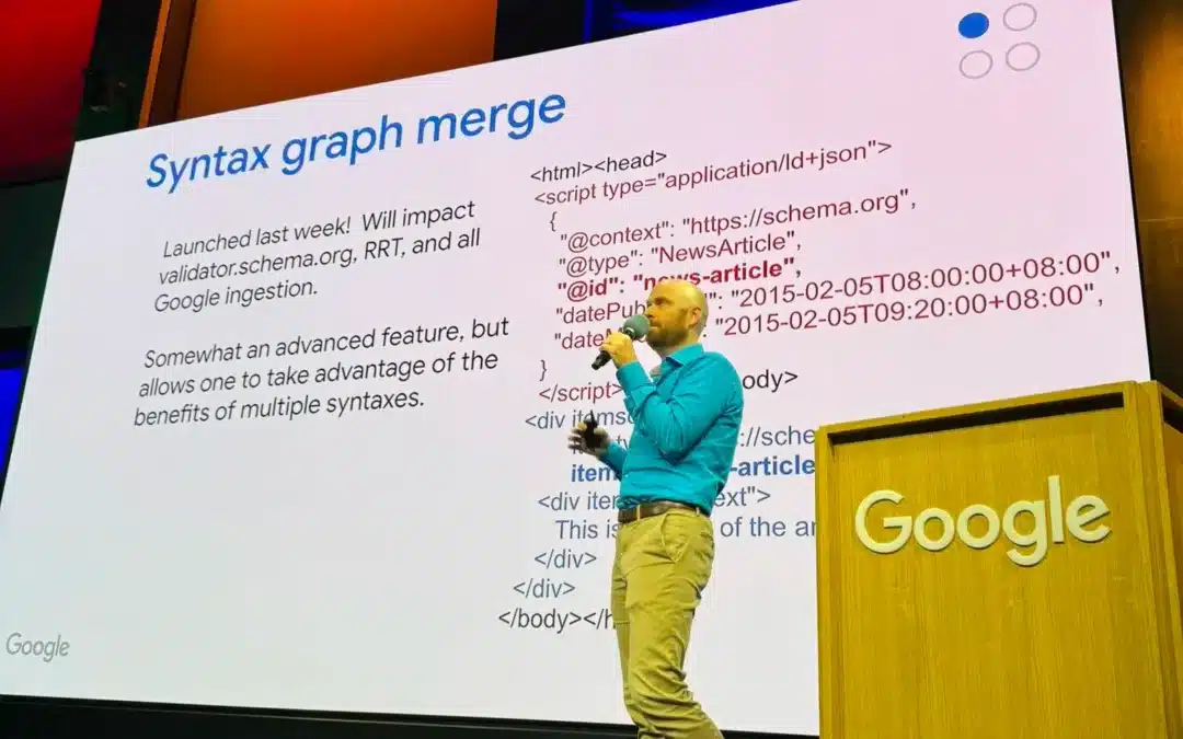 Google révolutionne les données structurées !
