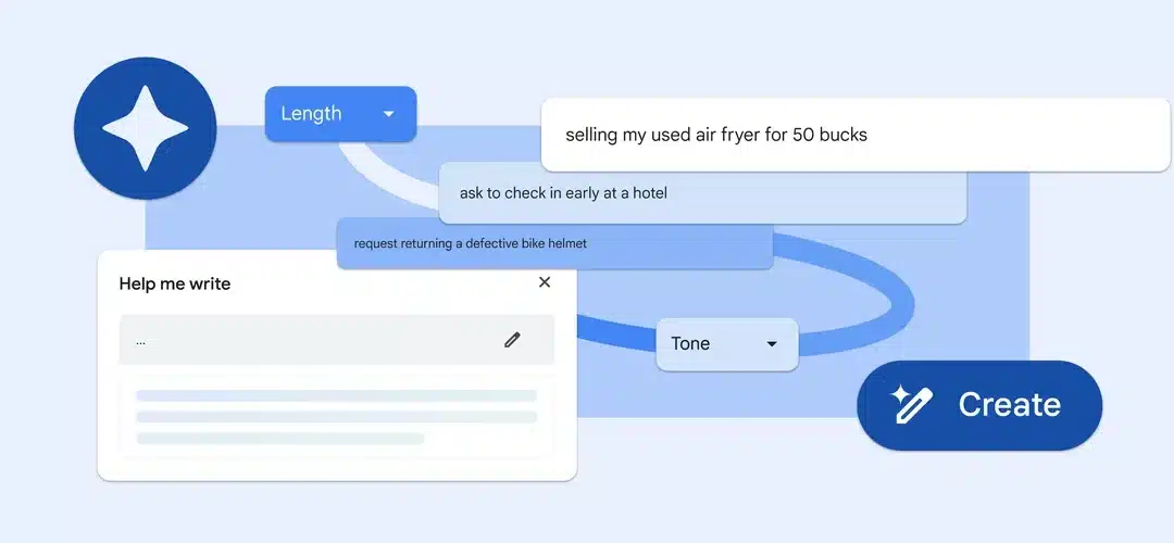 Help Me Write de Google transforme la rédaction en ligne