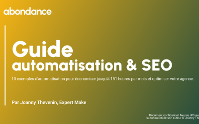 Guide Automatisation & SEO