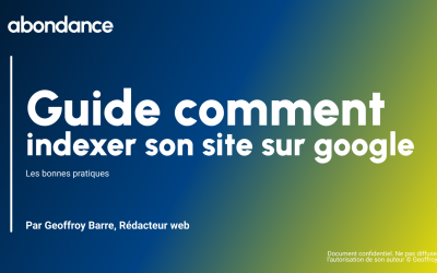 Comment indexer son site sur Google ?