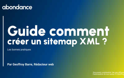 Comment créer un sitemap XML ?