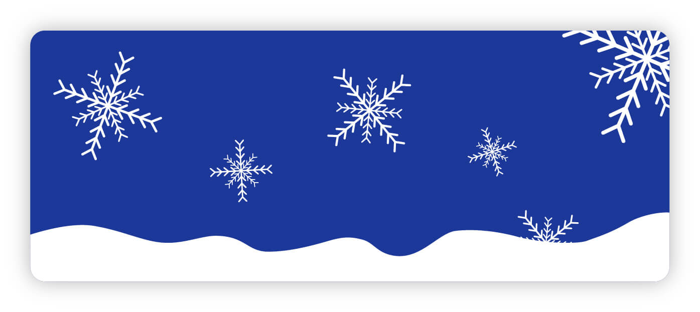 case neige du calendrier de l'avant Abondance