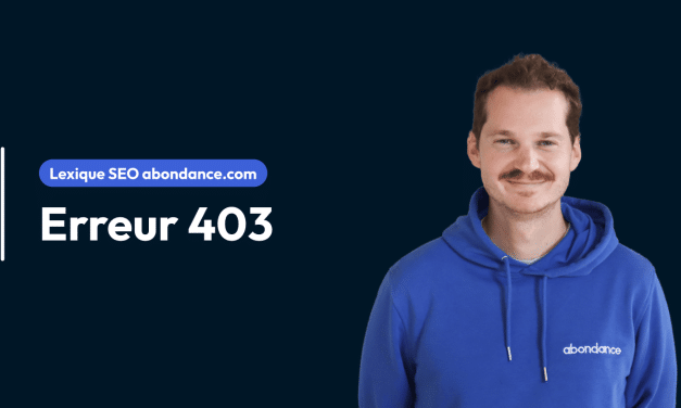 Erreur 403