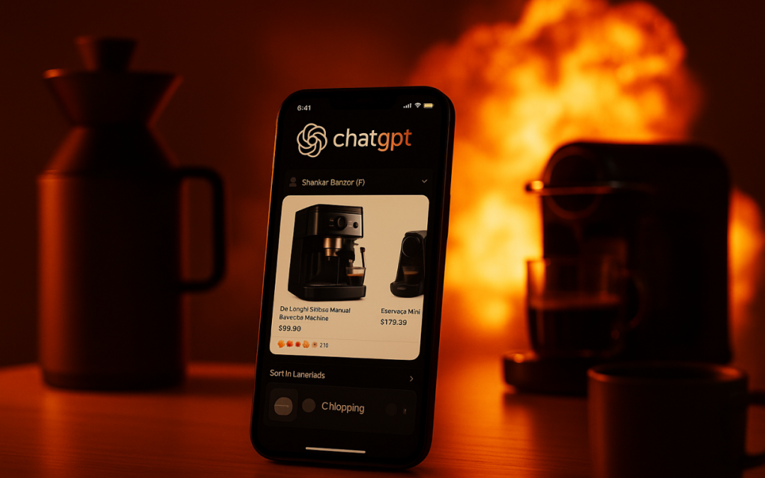 ChatGPT fait son entrée dans le Shopping (et Google a de quoi s’inquiéter)