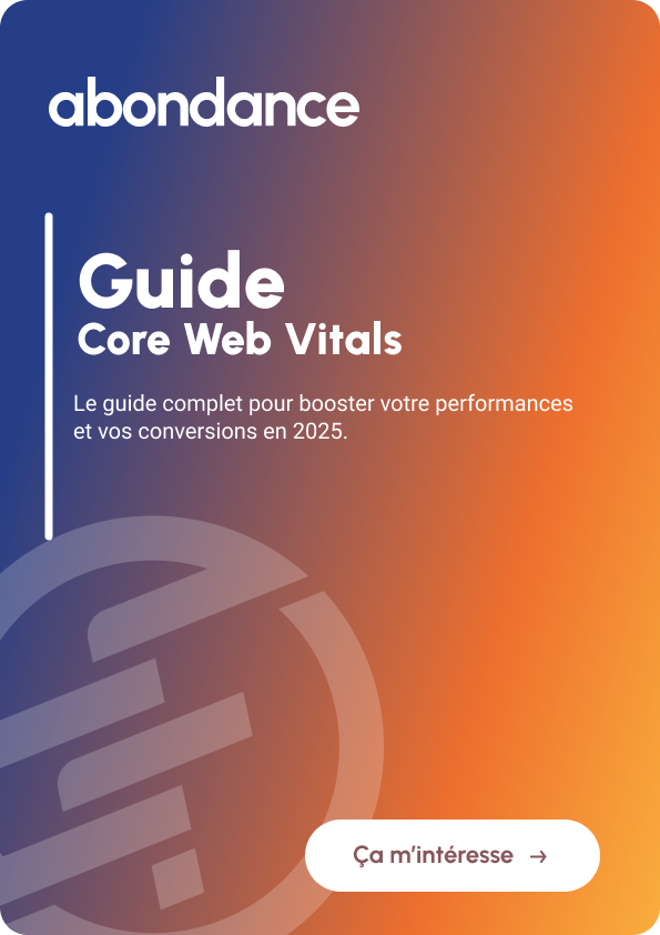 Guide Core Web Vitals par Fasterize