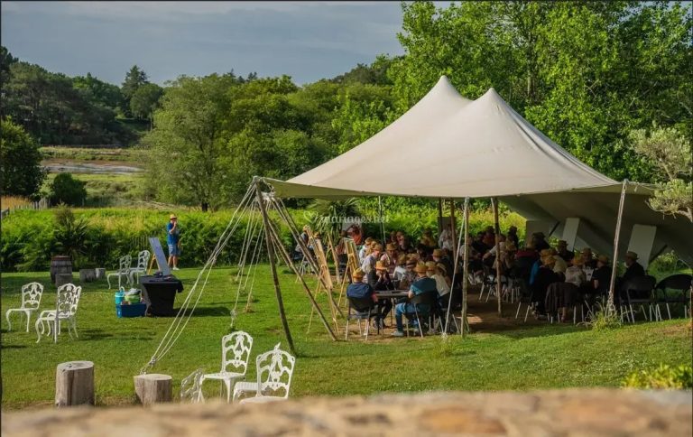 tente jardin domaine o fleur de sel carnac 2025