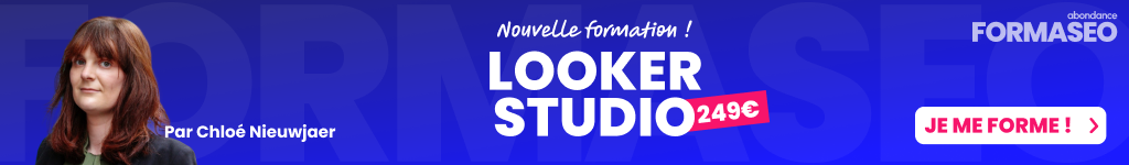 Formation Looker Studio & SEO