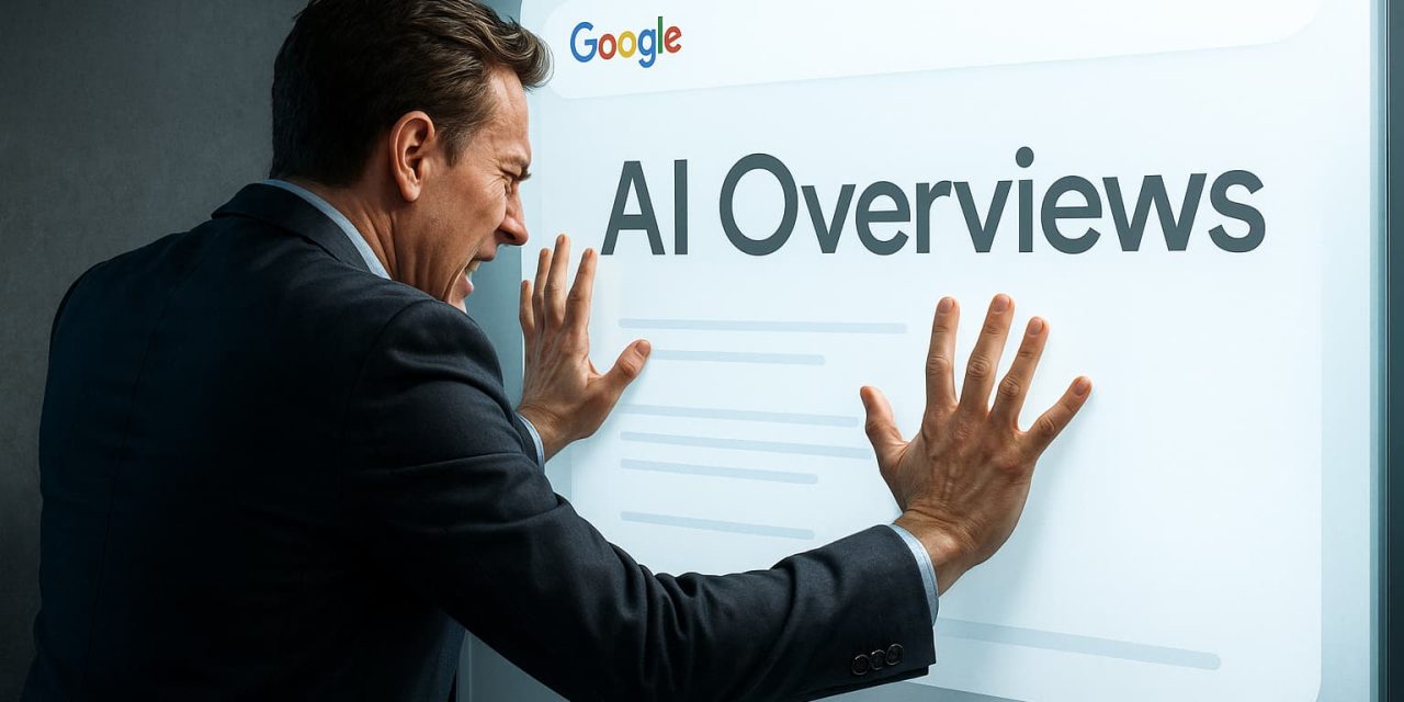 Pourquoi refuser l’IA de Google revient à disparaître du Web