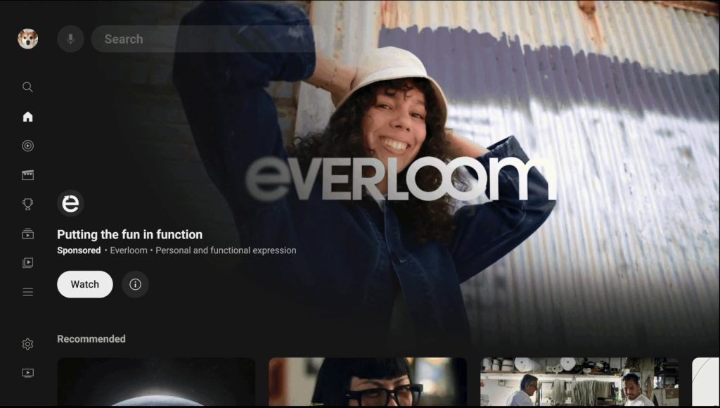 Youtube intègre des publicités shoppables sur la télévision connectée