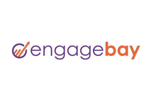 Logo d’EngageBay, solution CRM tout-en-un