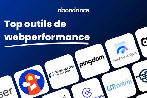 Visuel des meilleurs outils de webperformance