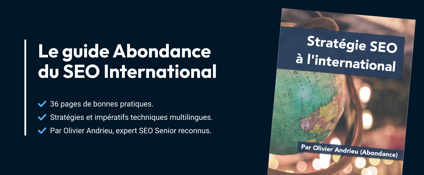 Couverture du guide "du netlinking" par abondance, fond bleu clair et violet
