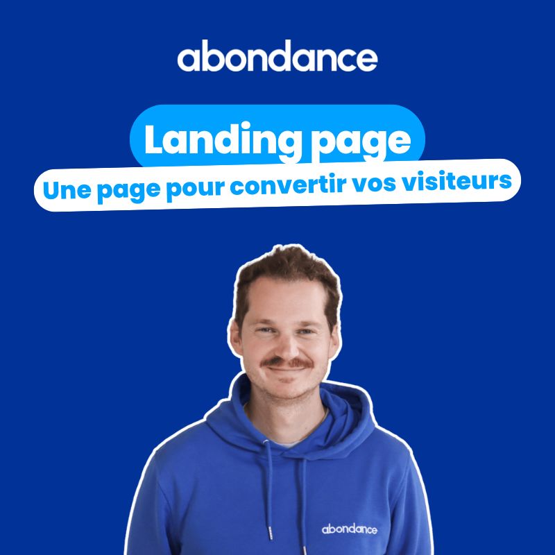Découvrez la définition d'une landing page Visuel de la définition d'une landing page