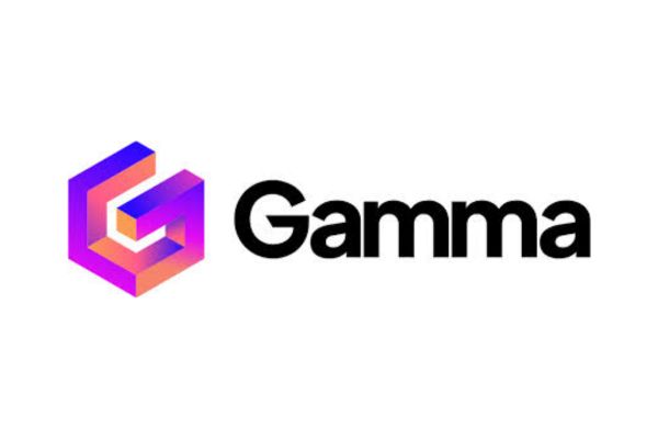 Logo de Gamma.app, plateforme de création de présentations IA