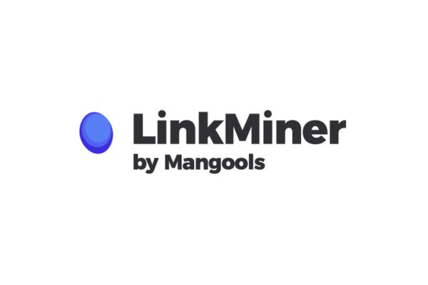 Logo de Link Miner, outil d’analyse de backlinks par Mangools