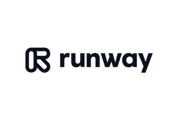 Logo de Runway, plateforme de création vidéo par IA