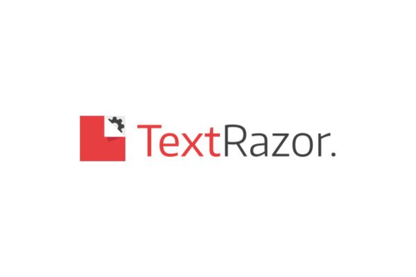 Logo de TextRazor affichant le nom de l’outil