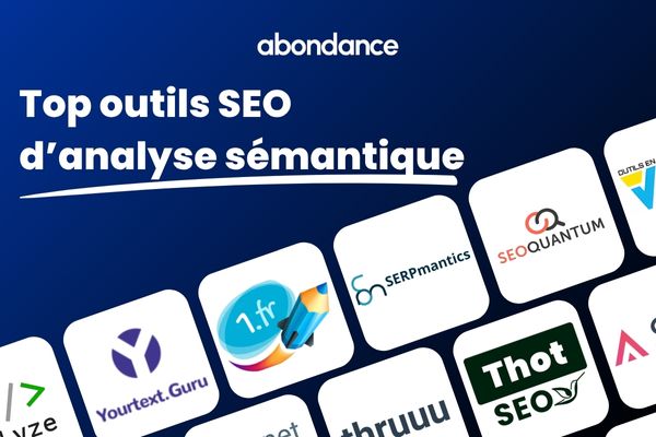 Visuel des meilleurs outils SEO d'analyse sémantique