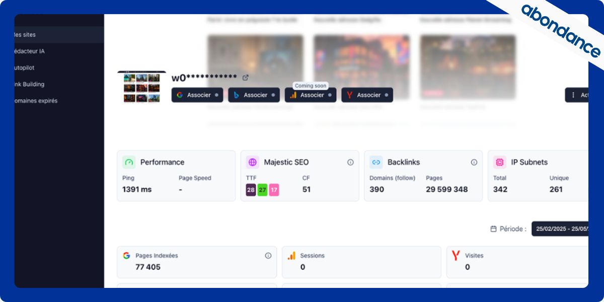 Fonctionnalité monitoring d'Otomatic.ai