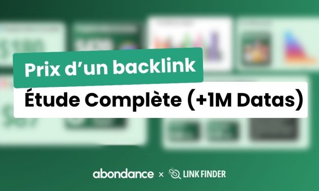 Combien coûte un backlink ? [Étude complète]