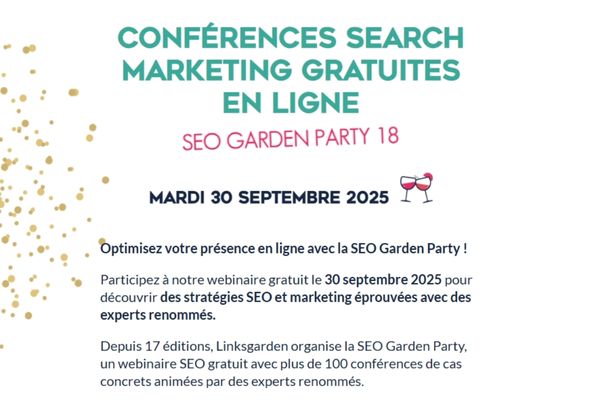 Evénement SEO et marketing success marketing en septembre 2025