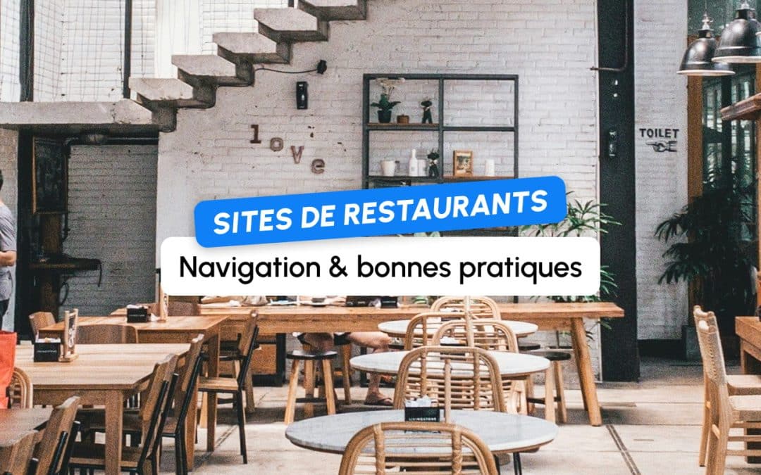 Sites de restaurants : navigation accessible, commande réussie !