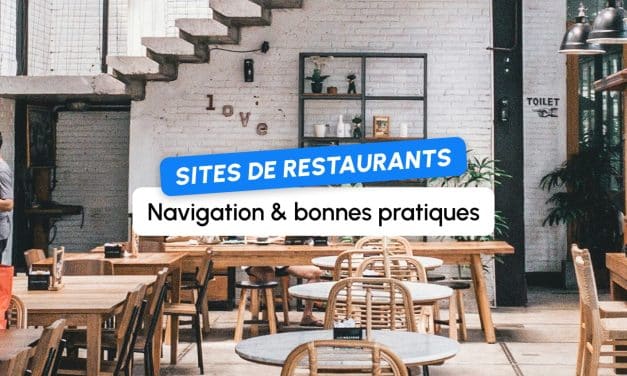 Sites de restaurants : navigation accessible, commande réussie !