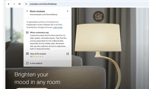 Google chrome dévoile « store reviews » pour mieux détecter les boutiques e-commerce fiables