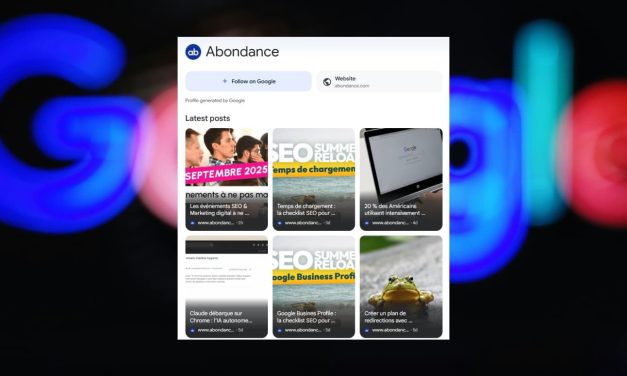 Mettez plus d’Abondance dans votre flux Google Discover