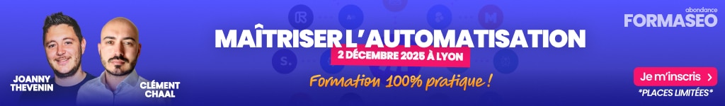 Formation présentielle « IA & Automatisation » à Lyon