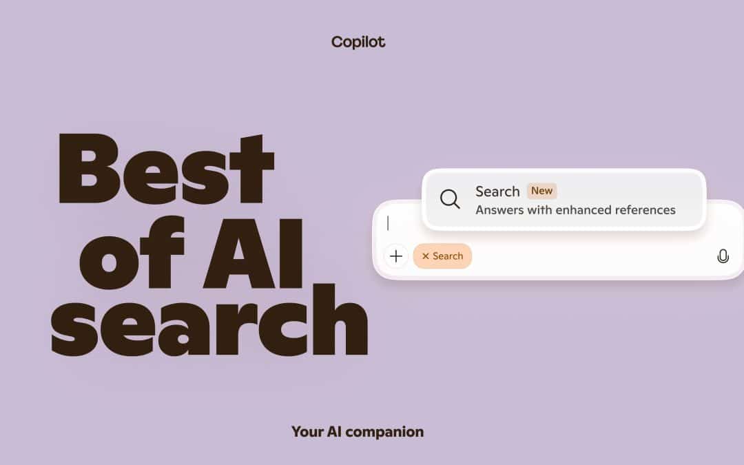 Microsoft Copilot : moteur de recherche IA, citations enrichies et navigation optimisée