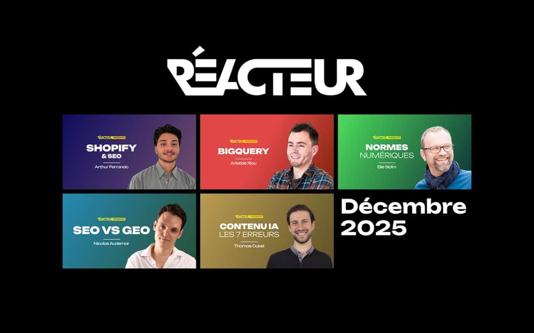 L’édition de décembre 2025 de Réacteur est disponible !