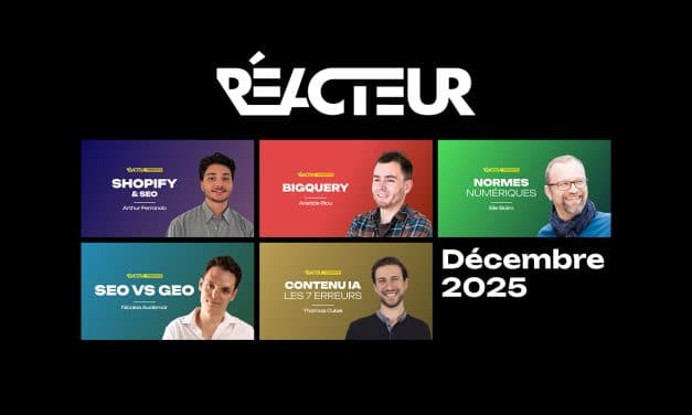 L’édition de décembre 2025 de Réacteur est disponible !