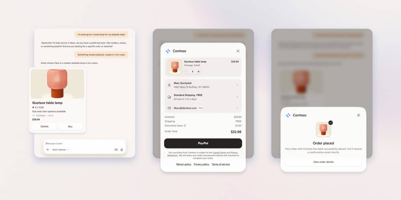 Copilot Checkout et Brand Agents : la réponse de Microsoft pour le shopping IA