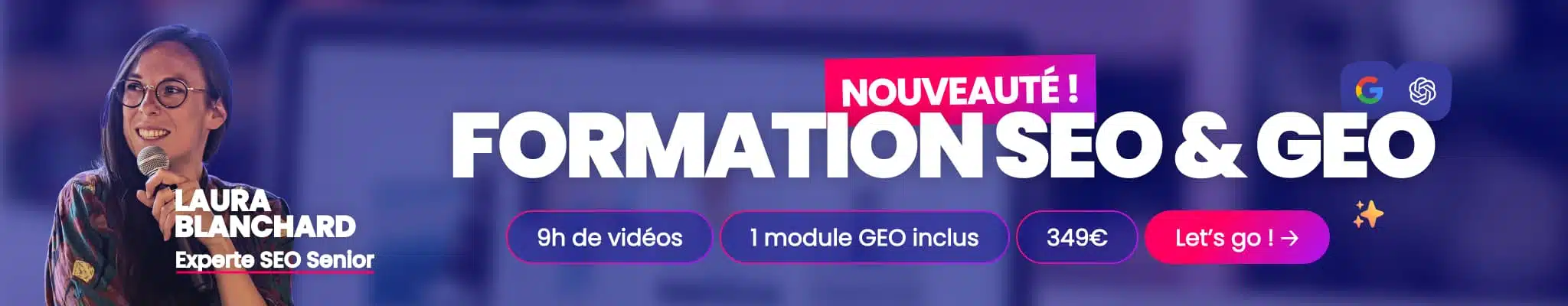 Formation SEO/GEO en ligne