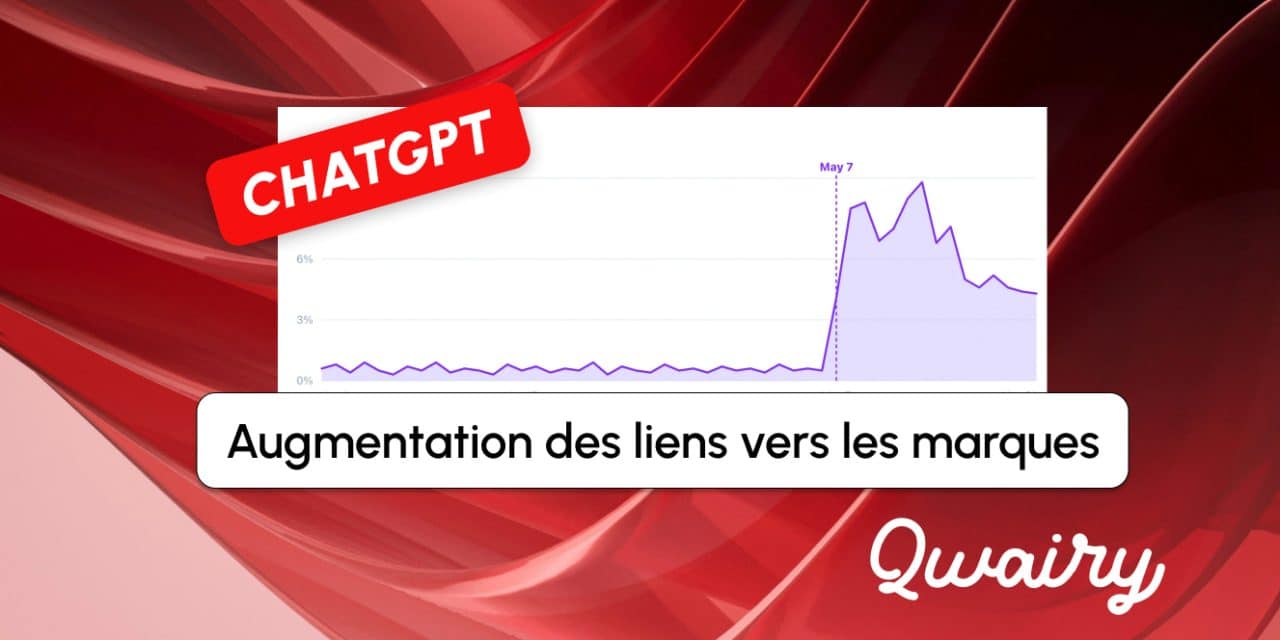 ChatGPT multiplie par 14 ses liens vers les marques : ce que révèle une étude sur 140 000 réponses