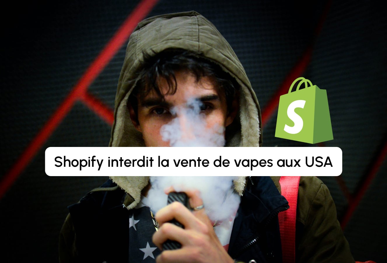 Shopify bans all vape sales in U.S. amid regulatory pressure