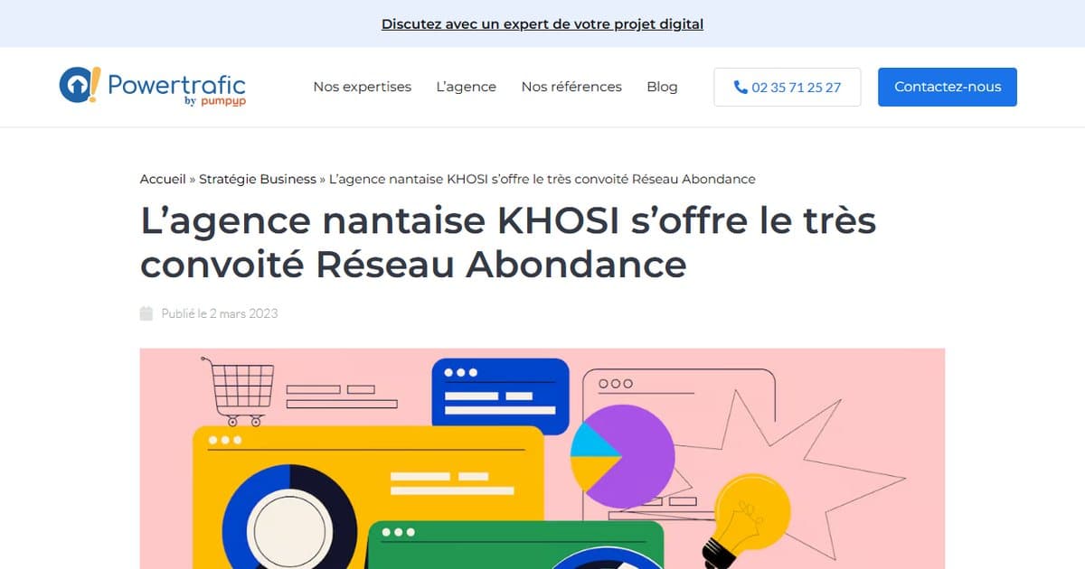 L'agence nantaise KHOSI s'offre le très convoité Réseau Abondance