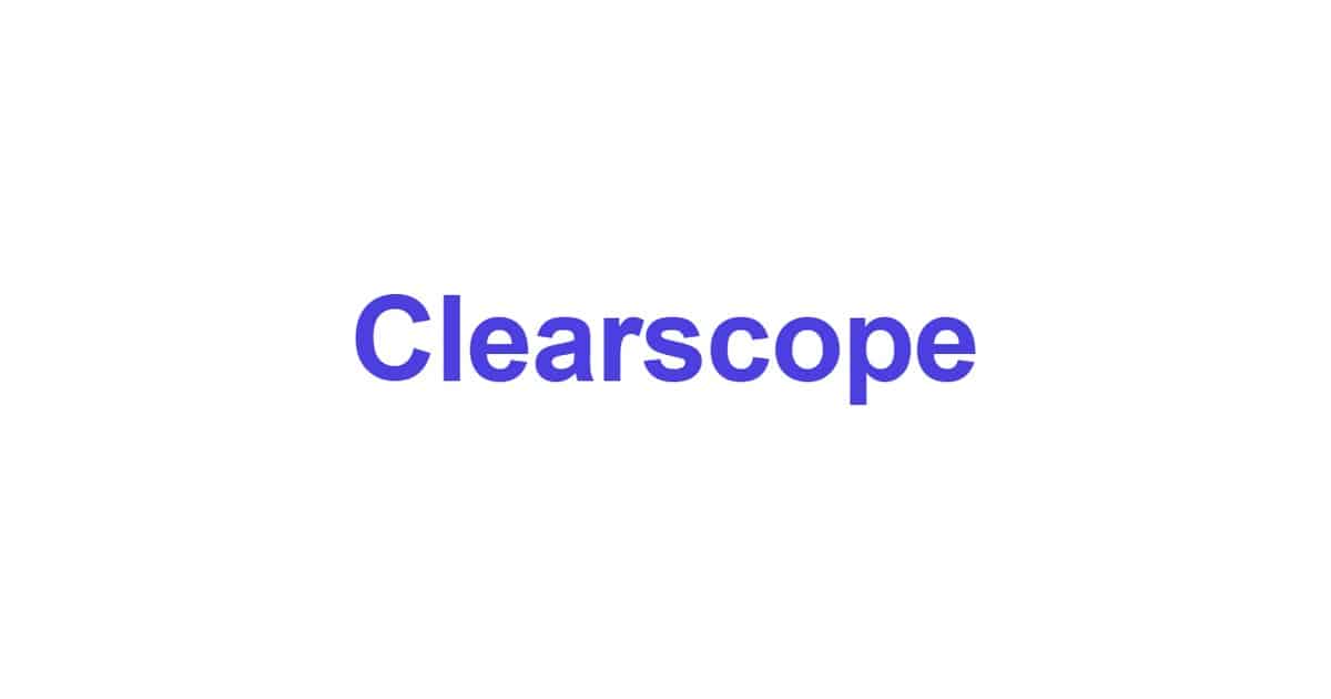 Logo de Clearscope