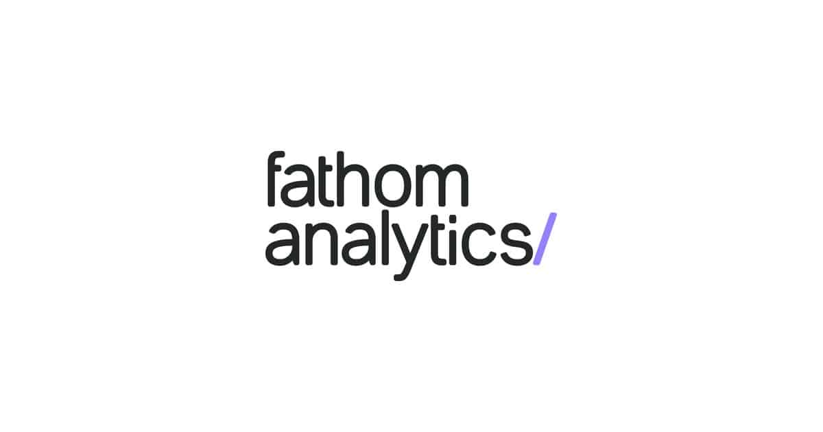 Logo de Fathom Analytics