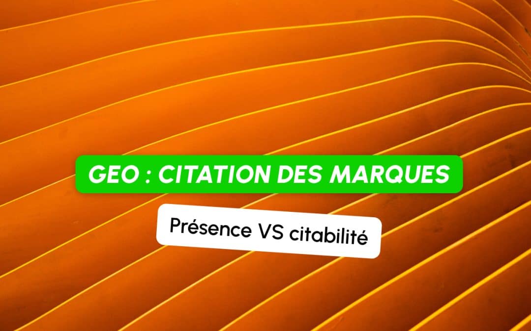 GEO : sur 148 marques, être connu des modèles ne prédit pas la citation, selon Pierre Sauvé