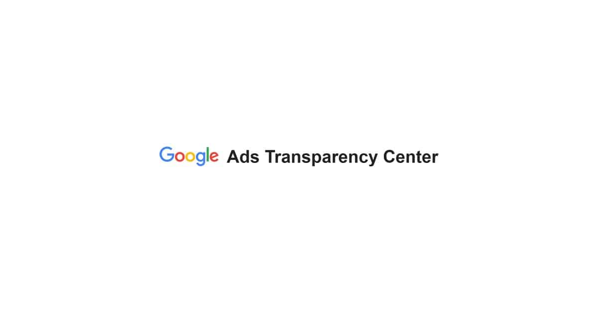 Logo de Centre de transparence publicitaire Google