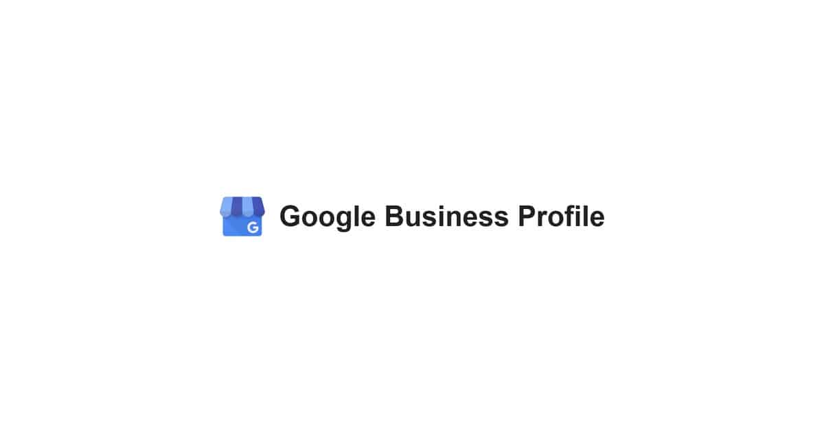 Logo de Google Business Profile